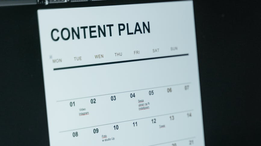 Content plan